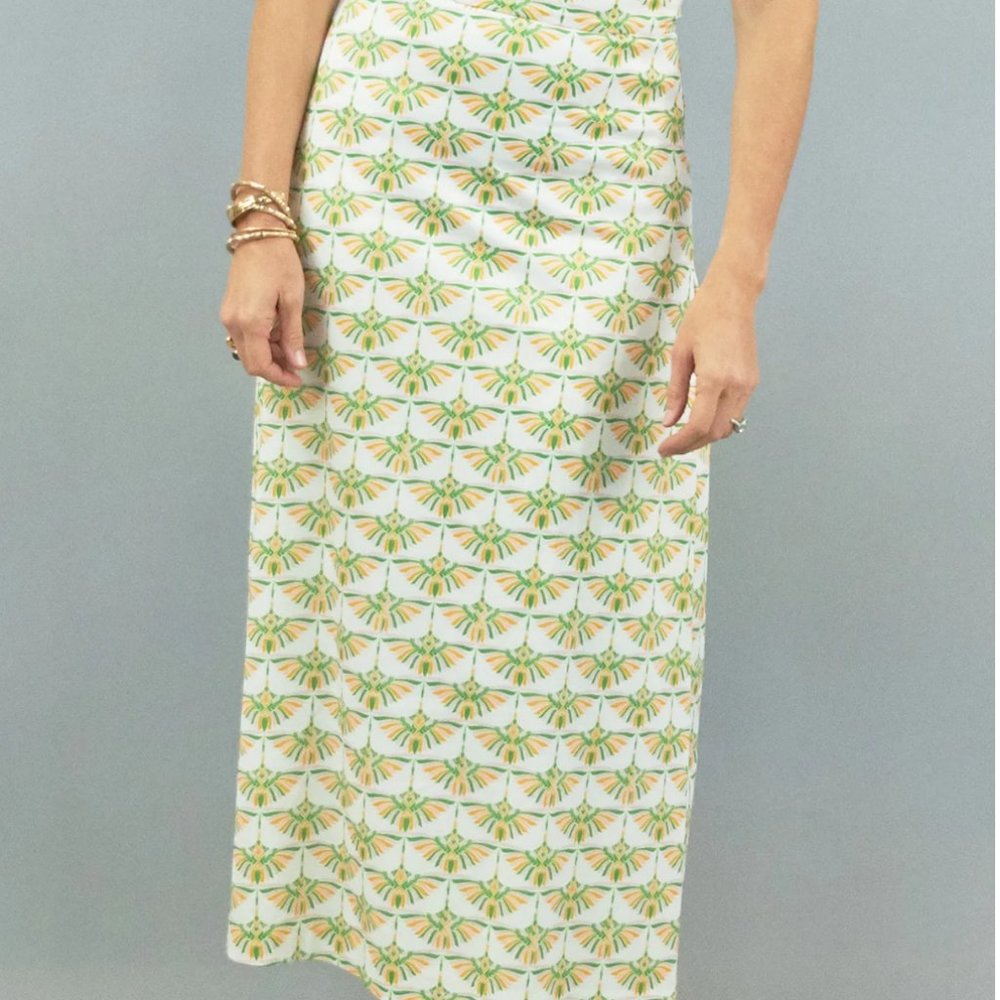 CK Bradley Sanibel Skirt - Egret Marigold size Small #38484574